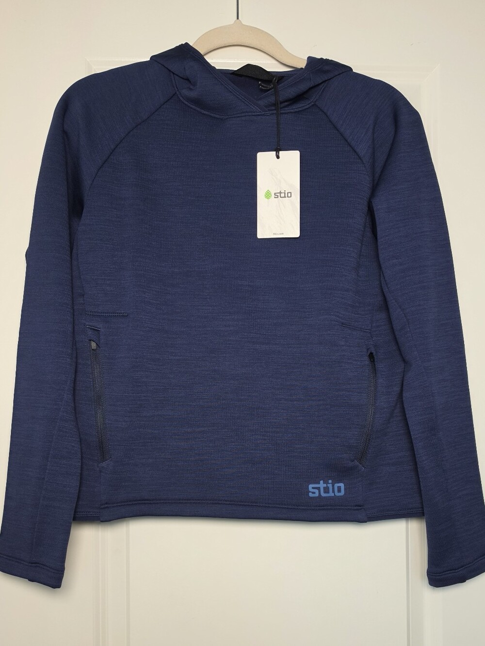 Stio Glide Power Stretch Hoodie Small NWT Polartec Fleece Jacket Gorpcore Hiking